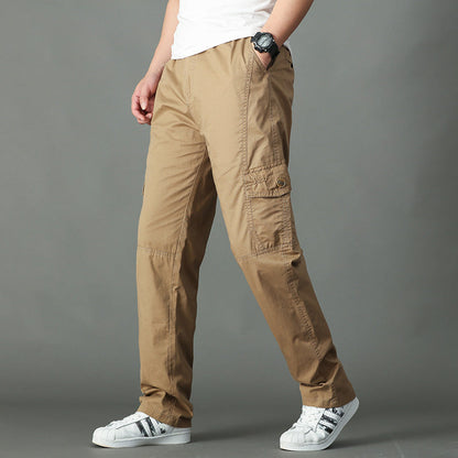 Wesley – Relaxed Straight Pants in Korean Style