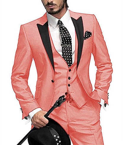 Joshua – Three-Piece Men's Suit for Weddings