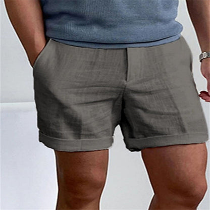 Roger – Men's Breathable Comfort Shorts with Slant Pockets