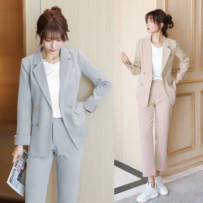 Jennifer – Elegant Women's Blazer Suit for Spring and Fall