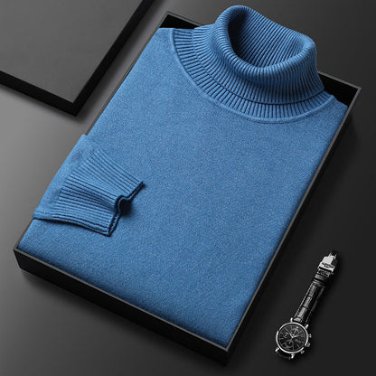 Derek – Slim-Fit Turtleneck Sweater in Solid Colors