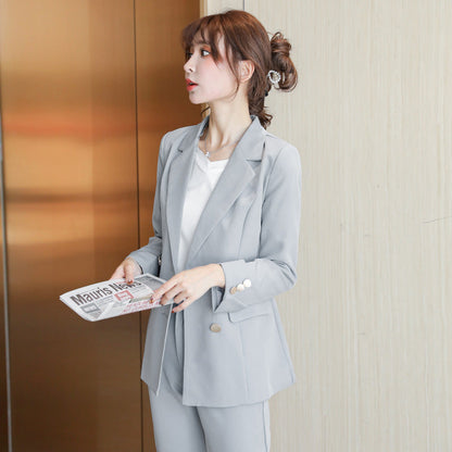 Jennifer – Elegant Women's Blazer Suit for Spring and Fall