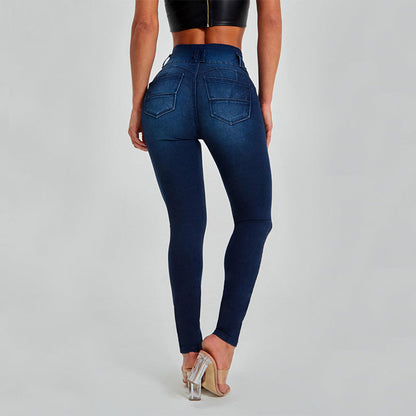 Brenda – High-Waisted Skinny Jeans with Shaping Effect