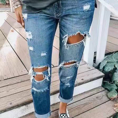 Janet – Women's Ripped Jeans