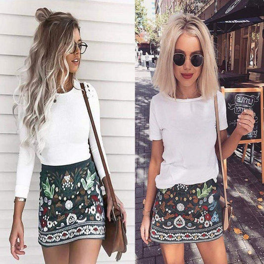 Julia – Printed Tutu-Style Skirt