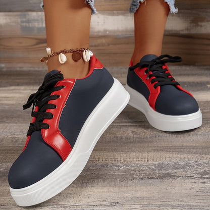 Shirley – Retro Women's Lace-Up Sneakers