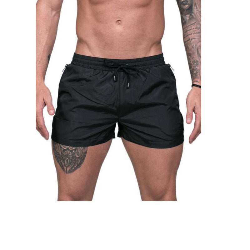 John – Men's Swim Shorts in Premium Vegan Leather