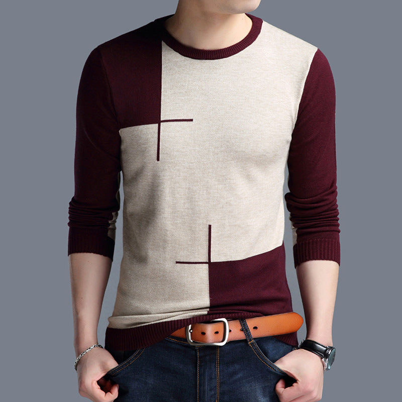 Oscar – Classic Crew Neck Sweater for Men