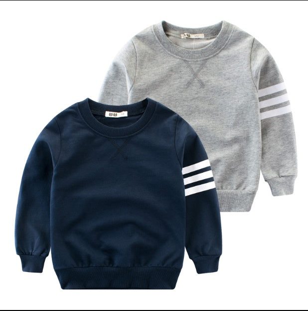 Rowan – Long Sleeve Crewneck Sweater for Boys