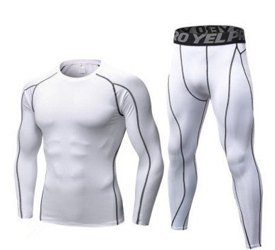 Frederick – Men's Compression Training Suit with Long Sleeve Shirt and Leggings