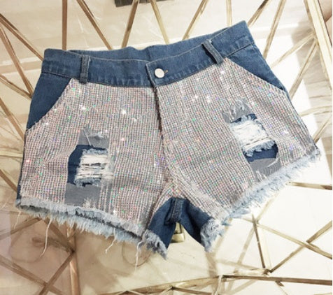 Samantha – Sparkling Women's Shorts