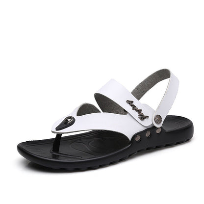 Kelvin – Fashionable Men's Sandals in Vegan Leather for the Beach