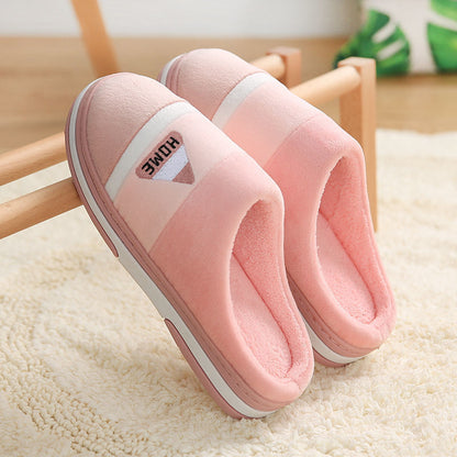 Ricky – Plush Lined Non-Slip Cotton Slippers