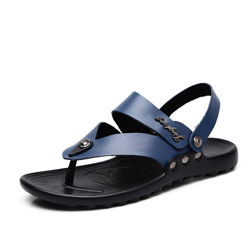 Kelvin – Fashionable Men's Sandals in Vegan Leather for the Beach