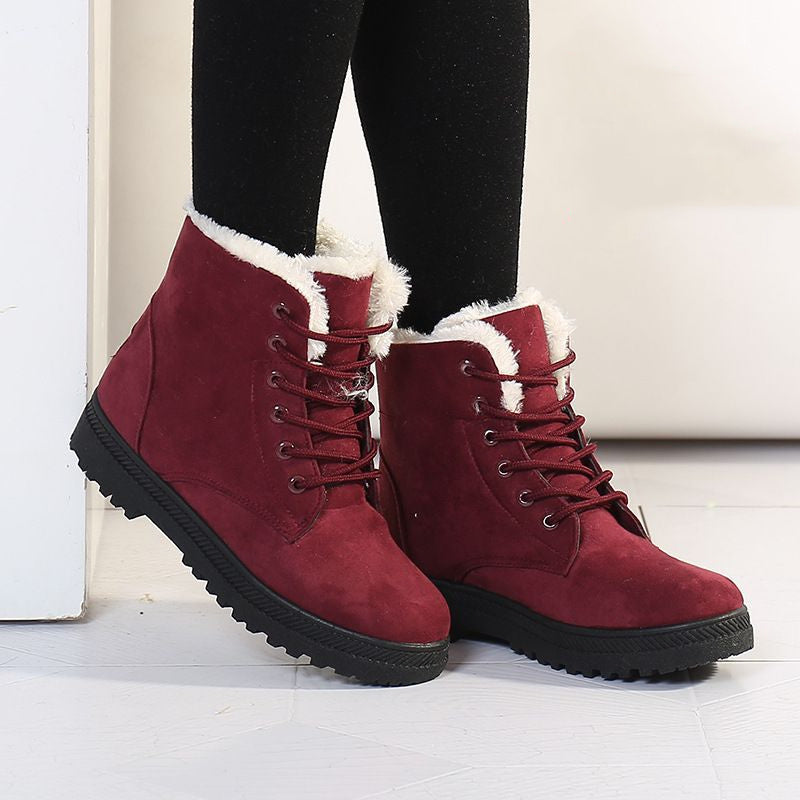 Susan – Women's Winter Boots with Warm Plush Ankle