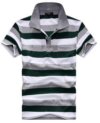 Damon – Striped Men's Polo Shirt