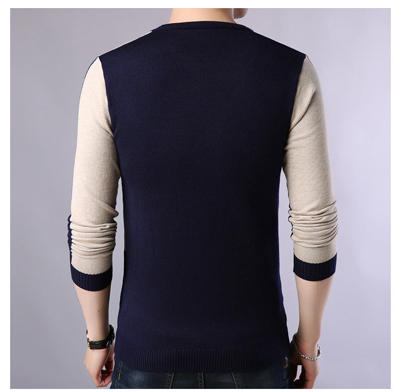 Gareth – Classic Crew Neck Sweater for Men