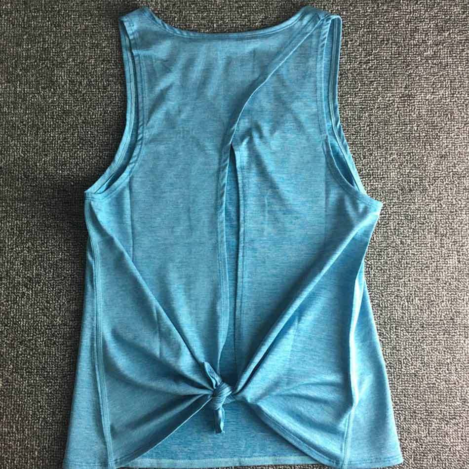 Amy – Backless Women's Workout Top