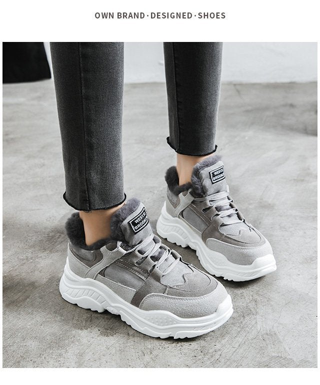 Anna – Women's Cotton Sneakers