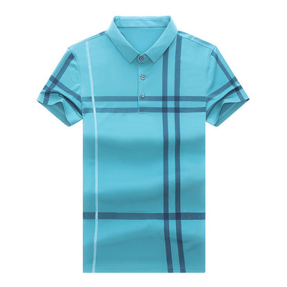 Mitchell – Summer Men's Polo Shirt with Striped Pattern