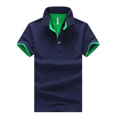 Alex – Men's Polo Shirt with Modern Stand Collar