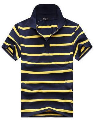 Damon – Striped Men's Polo Shirt