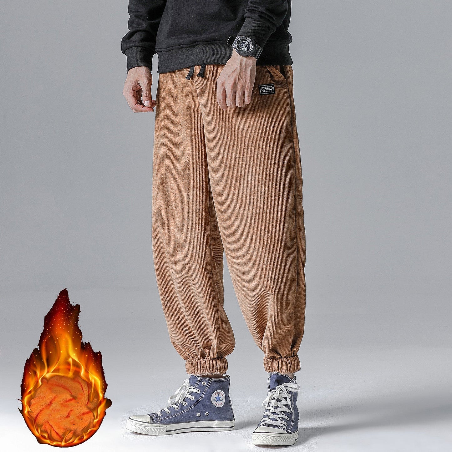 Albert – Corduroy Fleece Pants