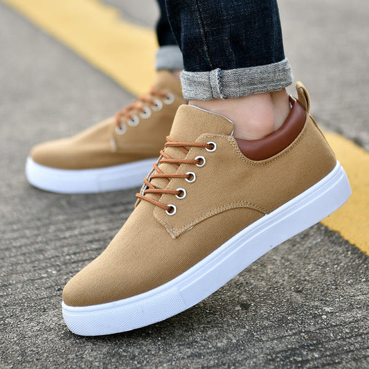 Terrence – Men's Canvas Sneakers in Large Sizes