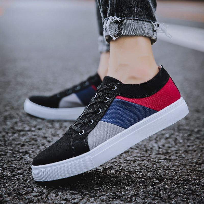 Terrence – Men's Canvas Sneakers in Large Sizes