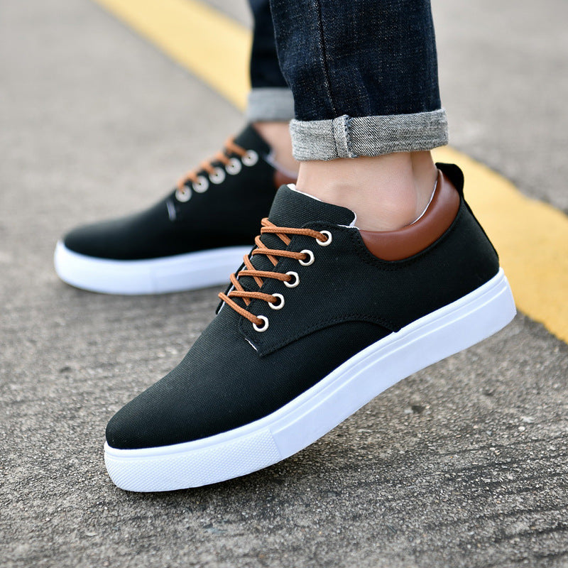 Terrence – Men's Canvas Sneakers in Large Sizes