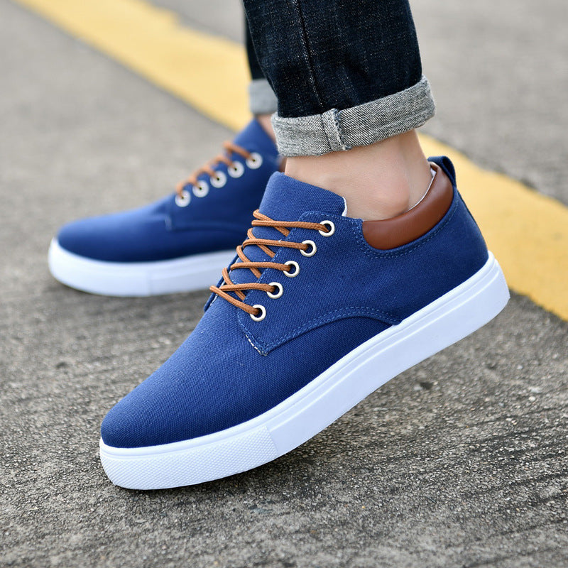 Terrence – Men's Canvas Sneakers in Large Sizes