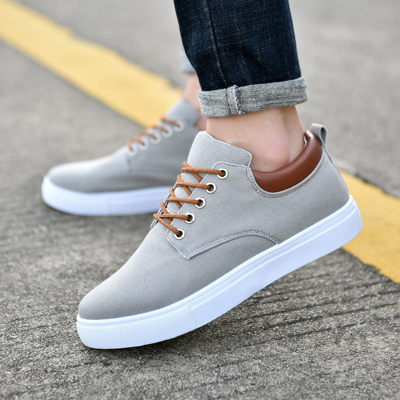 Terrence – Men's Canvas Sneakers in Large Sizes