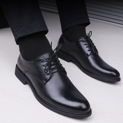 Marcus – Black Pointed Men's Shoes