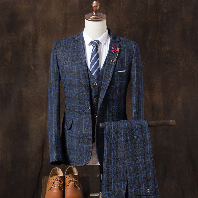 Aaron – Three-Piece Men's Wedding Suit