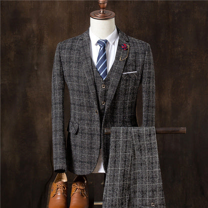 Aaron – Three-Piece Men's Wedding Suit