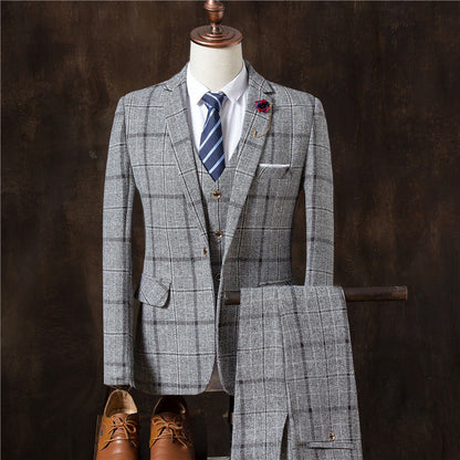 Aaron – Three-Piece Men's Wedding Suit