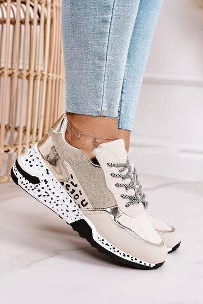 Miranda – Platform Sneakers with Laces for Women