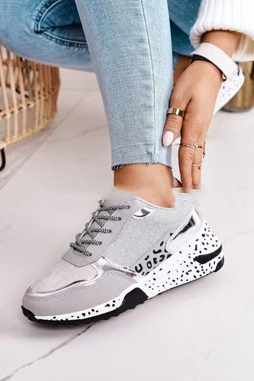 Miranda – Platform Sneakers with Laces for Women