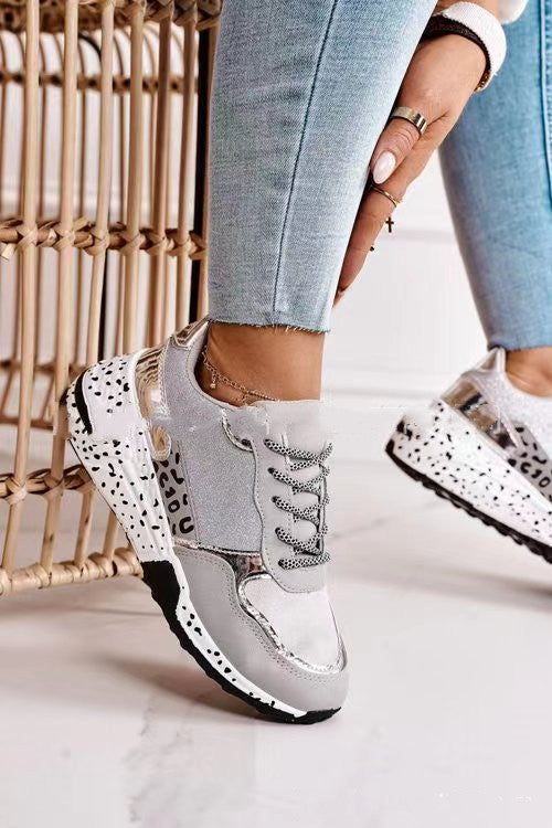 Miranda – Platform Sneakers with Laces for Women