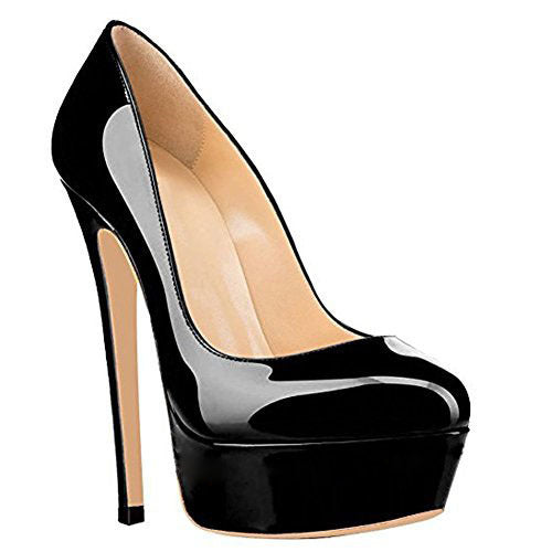 Kimberley – Elegant High Women's Shoes with Round Toe