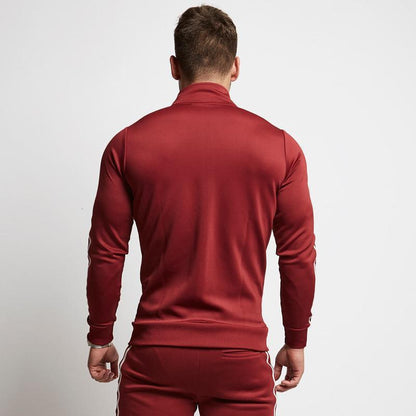 Ross – Striped Slim-Fit Running Sports Sweatshirt