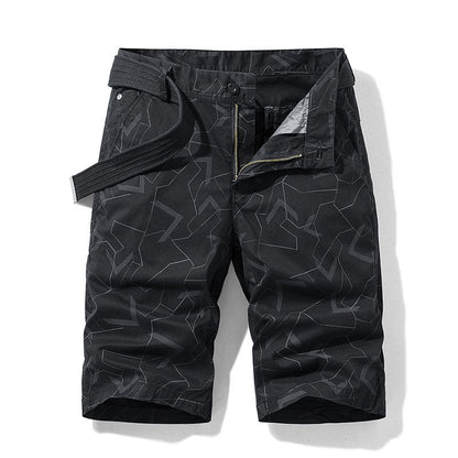 Jason – Men's Geometric Print Casual Shorts