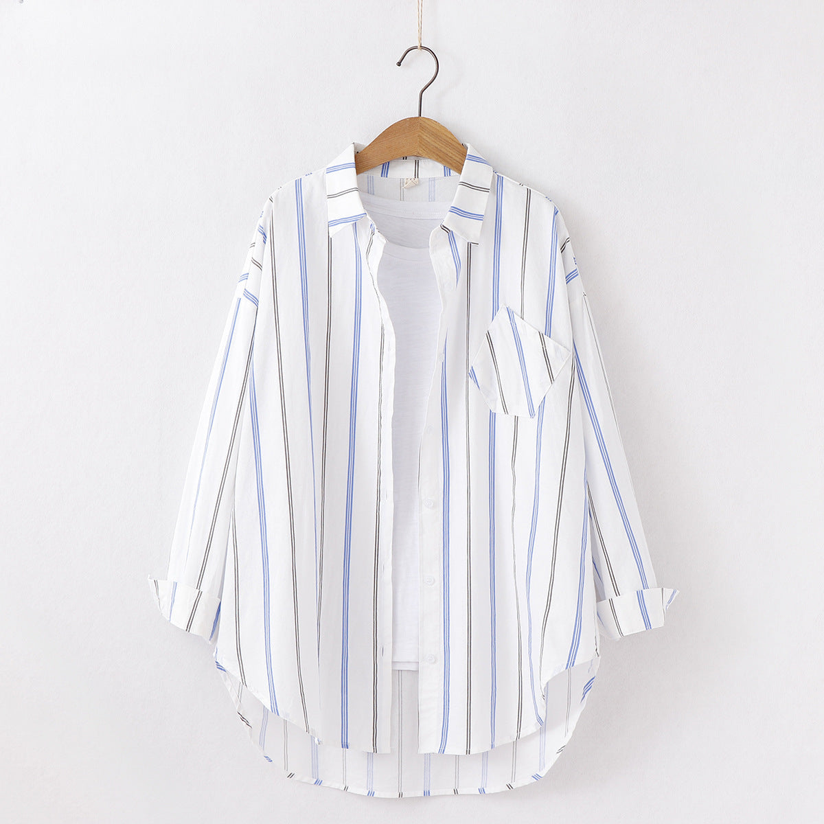 Grace – Classic Women's Cardigan with Stripes