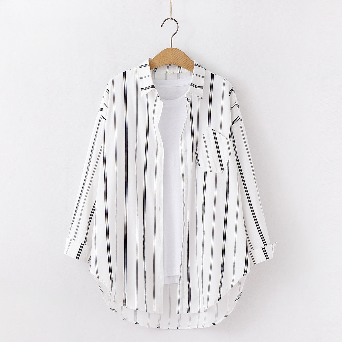 Grace – Classic Women's Cardigan with Stripes