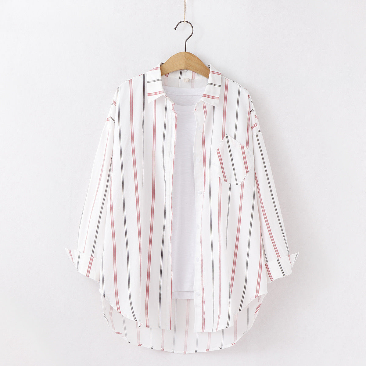 Grace – Classic Women's Cardigan with Stripes