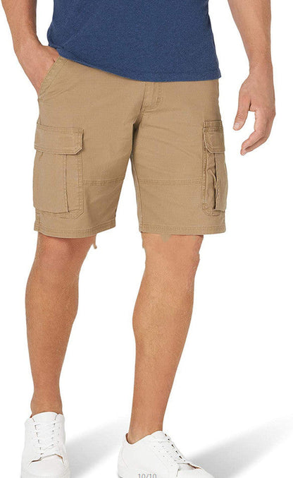 Gerald – Men's Multi-Pocket Polyester Shorts