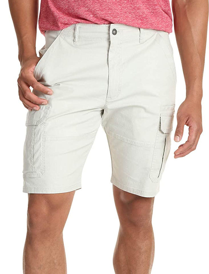 Gerald – Men's Multi-Pocket Polyester Shorts