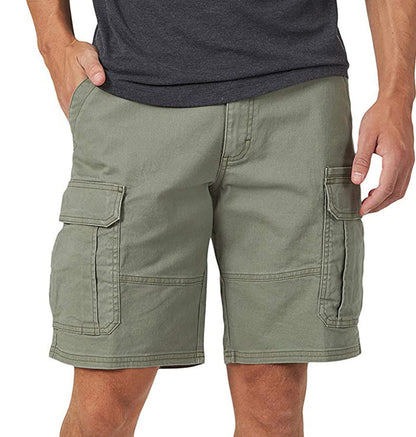 Gerald – Men's Multi-Pocket Polyester Shorts