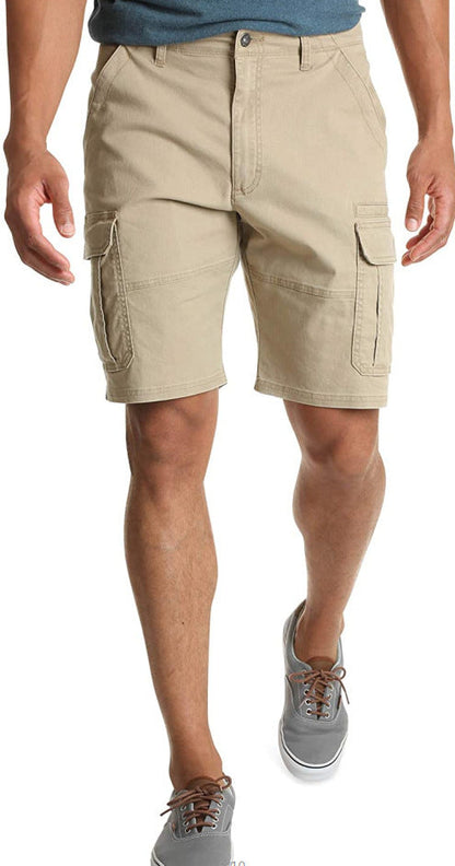 Gerald – Men's Multi-Pocket Polyester Shorts