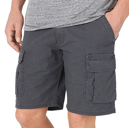 Gerald – Men's Multi-Pocket Polyester Shorts